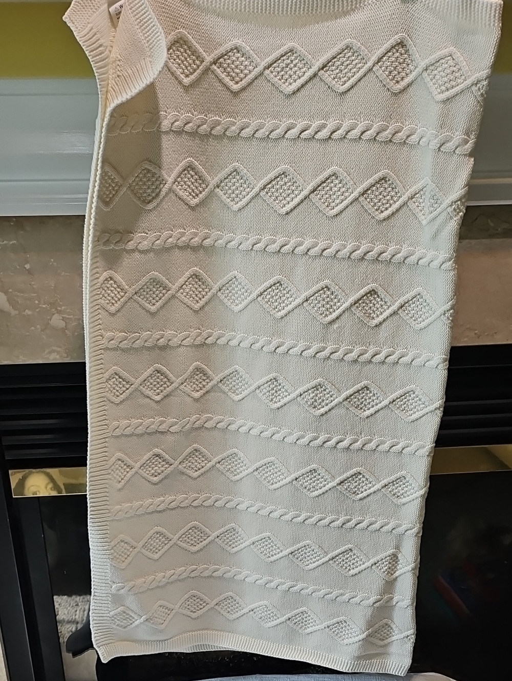 NWOT Rabbit+Bear Organic Cotton Baby Blanket By Emily And Oliver